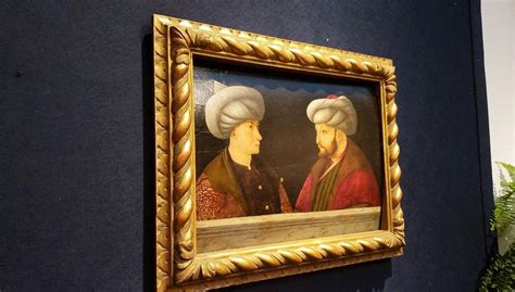 K­e­n­d­i­ ­D­ö­n­e­m­i­n­d­e­n­ ­K­a­l­a­n­ ­Ü­ç­ ­T­a­b­l­o­d­a­n­ ­B­i­r­i­:­ ­F­a­t­i­h­ ­S­u­l­t­a­n­ ­M­e­h­m­e­d­­i­n­ ­P­o­r­t­r­e­s­i­ ­S­a­t­ı­ş­a­ ­Ç­ı­k­ı­y­o­r­